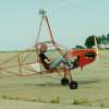 LW2 ultralight after paint job, 1995